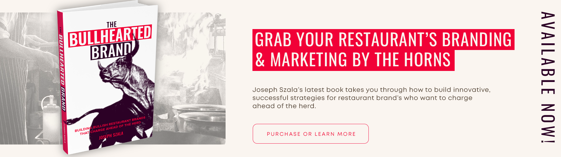The Bullhearted Brand - restaurant branding and marketing book